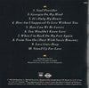 Soul Provider by Michael Bolton - CD Back Cover