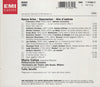 Opera Arias by Maria Callas - CD Back Cover