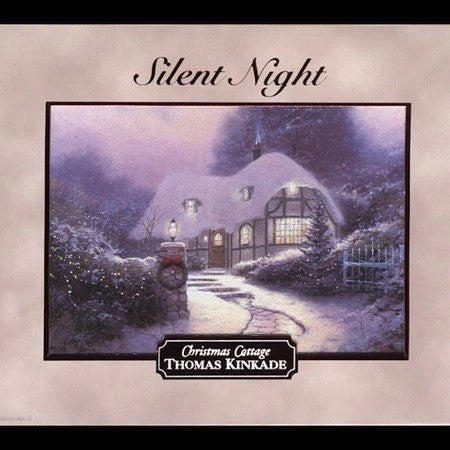Silent Night Christmas Cottage - Thomas Kinkade by 101 Strings - CD Album Cover