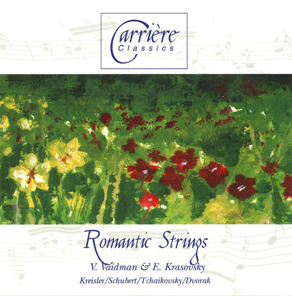 Romantic Strings by Vera Vaidman, Emanuel Krasovsky - CD Album Cover