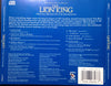 The Lion King (Original Motion Picture Soundtrack) by Various - CD Back Cover