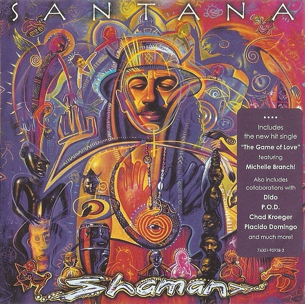 Shaman by Santana - CD Album Cover