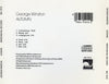 Autumn by George Winston - CD Back Cover