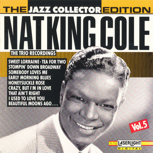 The Trio Recordings Vol. 5 by Nat King Cole - CD Album Cover