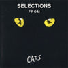 Cats: Selections From The Original Broadway Cast Recording by Andrew Lloyd Webber - CD Album Cover