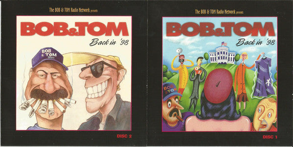 Back In '98 by Bob & Tom - CD Album Cover
