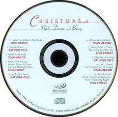Christmas With Nat, Dean And Bing by Nat King Cole, Dean Martin, Bing Crosby (CD)