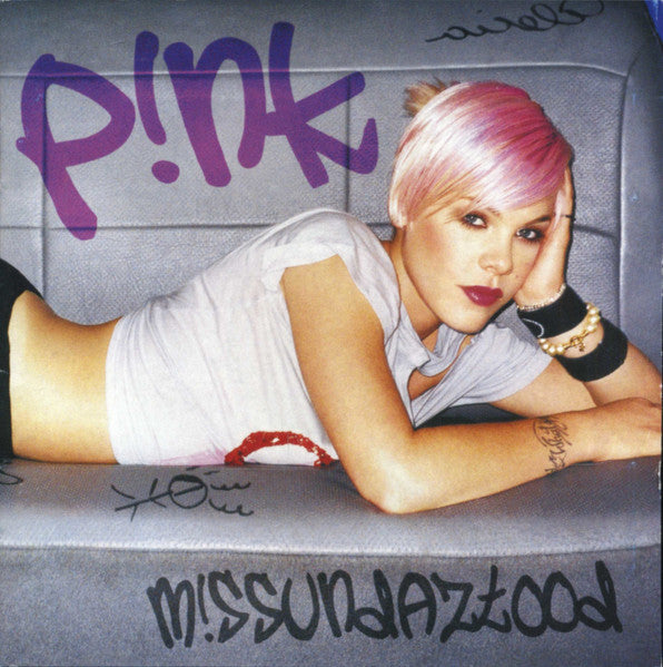 M!ssundaztood by P!nk - CD Album Cover