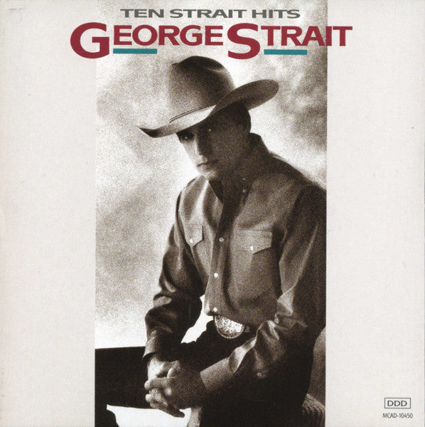 Ten Strait Hits by George Strait - CD Album Cover