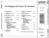 The Bagpipes & Drums Of Scotland by The Gordon Highlanders - CD Back Cover