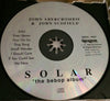 Solar by John Scofield, John Abercrombie - CD Back Cover