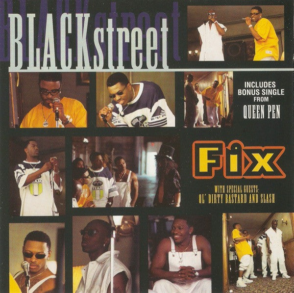 Fix by Blackstreet, Ol' Dirty Bastard, Slash (3) - CD Album Cover