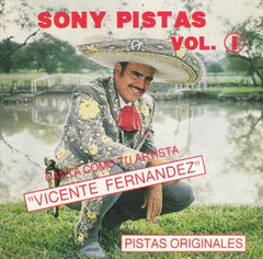 Sony Pistas Vol. 1 by Vicente Fernandez (CD)