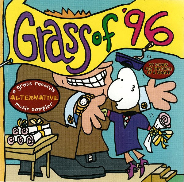 Grass Of '96 (A Grass Records Alternative Music Sampler) by Various - CD Album Cover