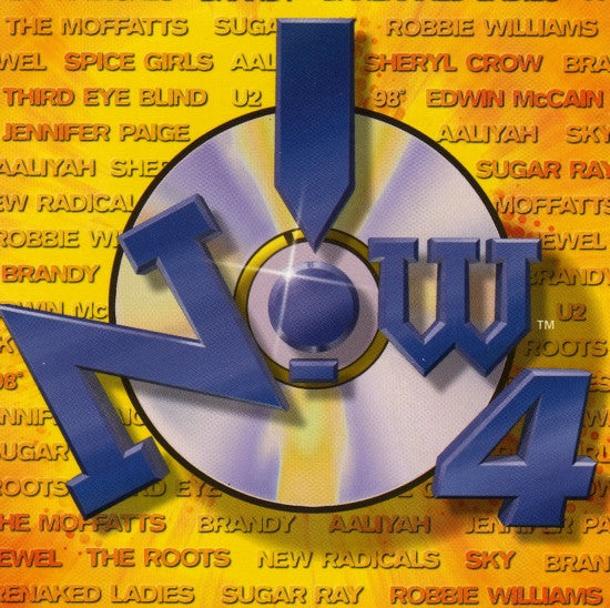 Now! 4 by Various - CD Album Cover