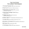 The Great Pretender by The Platters - CD Back Cover