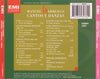 Cantos Y Danzas by Manuel Barrueco, Barbara Hendricks, Emmanuel Pahud - CD Back Cover