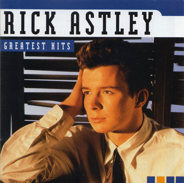 Greatest Hits by Rick Astley - CD Album Cover