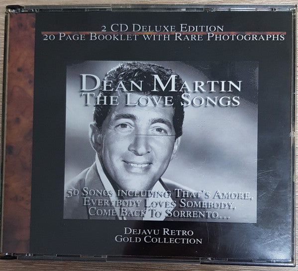 The Love Songs by Dean Martin - CD Album Cover