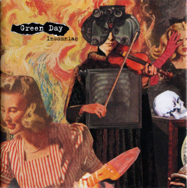 Insomniac by Green Day - CD Album Cover