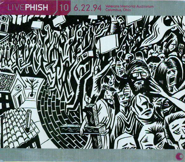 LivePhish 10 (6.22.94 Veterans Memorial Auditorium Columbus, Ohio) by Phish - CD Album Cover