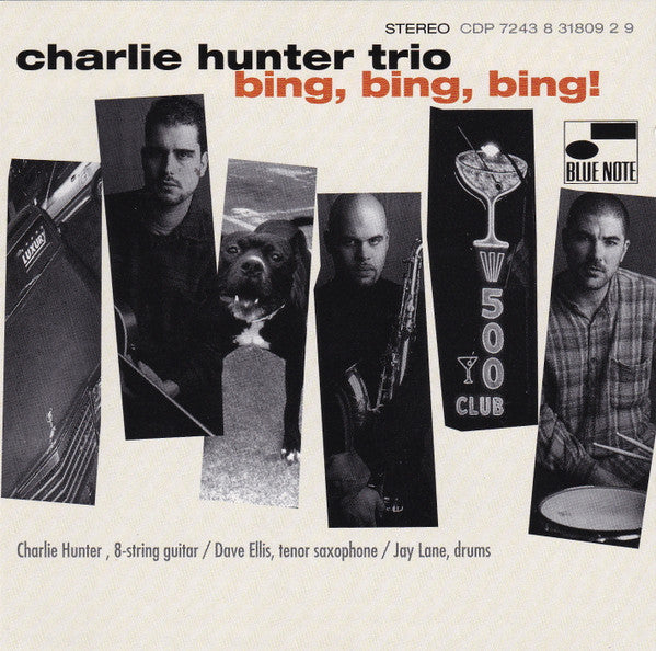 Bing, Bing, Bing! by Charlie Hunter Trio - CD Album Cover