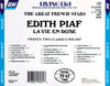 La Vie En Rose by Edith Piaf - CD Back Cover