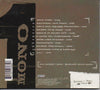 Mono by Grandpa Boy - CD Back Cover