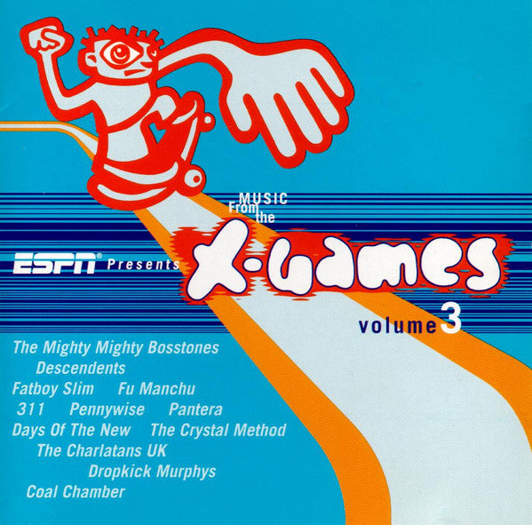 Music From The X-Games Volume 3 by Various - CD Album Cover
