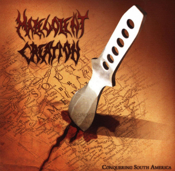 Conquering South America by Malevolent Creation - CD Album Cover