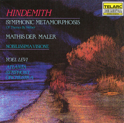 Symphonic Metamorphosis / Mathis Der Maler / Nobilissima Visione by Paul Hindemith, Atlanta Symphony Orchestra, Yoel Levi - CD Album Cover