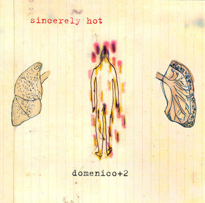 Sincerely Hot by Domenico + 2 - CD Album Cover
