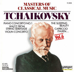 Masters Of Classical Music, Vol.6 • Peter Tchaikovsky by Pyotr Ilyich Tchaikovsky (CD)