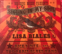 Singing In My Soul by Lisa Biales, Ricky Nye, The Paris Blues Band (CD)
