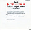 Toccata & Fugue: Famous Organ Works by Johann Sebastian Bach, Karl Richter - CD Back Cover