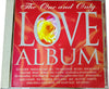 The One And Only Love Album by Various - CD Back Cover