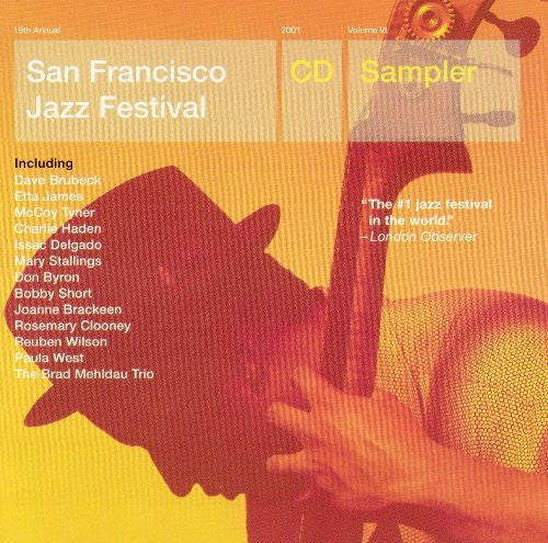 San Francisco Jazz Festival CD Sampler Volume VI 2001 by Various - CD Album Cover