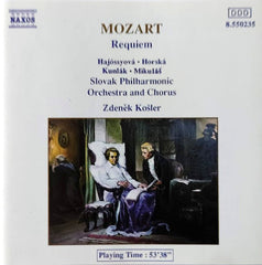 Requiem by Wolfgang Amadeus Mozart, Slovak Philharmonic Orchestra, Slovak Philharmonic Chorus, Zdeněk Košler (CD)