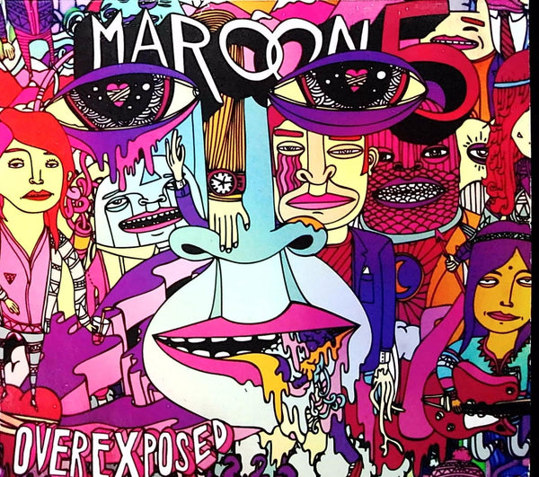 Maroon 5 - Overexposed CD front cover