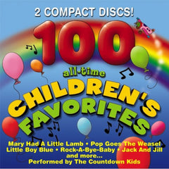 100 All Time Children's Favorites by The Countdown Kids (CD)