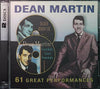 Dean Martin - 61 Great Performances (2001) CD front cover