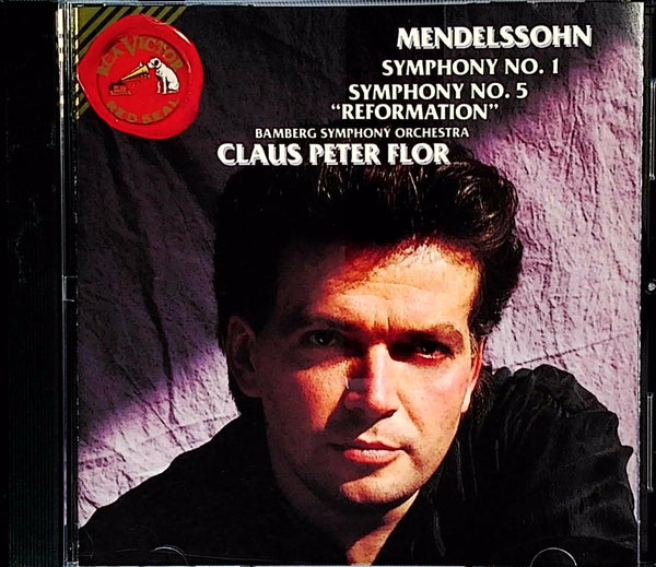 Symphony No. 1 / Symphony No. 5 "Reformation" by Mendelssohn - CD Album Cover