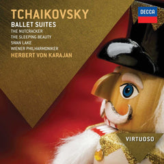 Ballet Suites by Pyotr Ilyich Tchaikovsky, Wiener Philharmoniker, Herbert von Karajan (CD)
