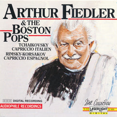 Capriccio Italien / Capriccio Espagnol by Arthur Fiedler, Boston Pops Orchestra, Pyotr Ilyich Tchaikovsky, Nikolai Rimsky-Korsakov (CD)