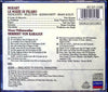 Mozart - Le Nozze di Figaro Highlights CD back cover with track list