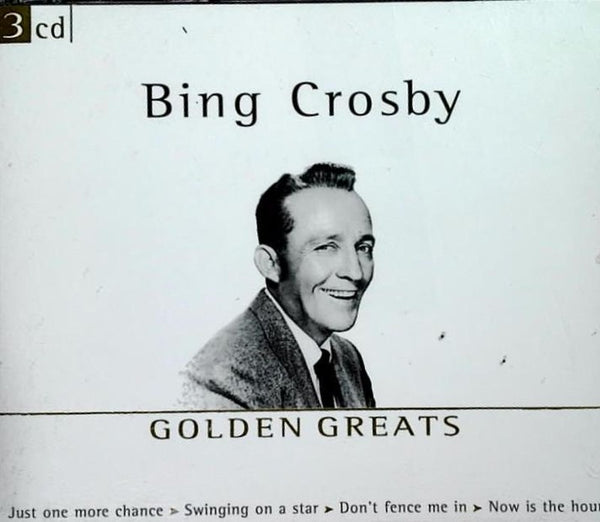 Golden Greats by Bing Crosby - CD Album Cover