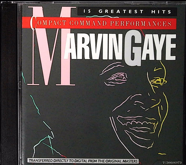 15 Greatest Hits by Marvin Gaye - CD Album Cover