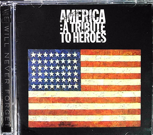 America: A Tribute to Heroes by Various Artists - CD Album Cover