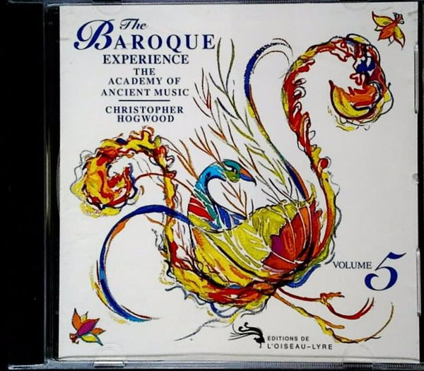 The Baroque Experience by The Academy Of Ancient Music, Christopher Hogwood - CD Album Cover