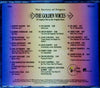 The Society Of Singers Presents:  The Best Of The Golden Voices - Volume One by Various - CD Back Cover